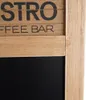 Home & Styling Kreidetafel Dekoration Bistro 34x0,8x55cm Produktbild-Vorschau 6