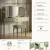 Toaletný stolík Camille 37 x 120 x 79 cm MDF borovica Náhľad obrázku produktu 11