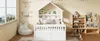 Lit enfant en forme de maison 140 x 200 cm, en pin massif Voir les images du produit 9