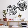 Wallity, Mucbir, decorazione murale, nero, metallo, 100 x Anteprima dell’immagine prodotto 2