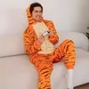 Onesie Kigurumi Pigiama Costume Travestimento Tigre XXL: Anteprima dell’immagine prodotto 7
