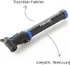 FISCHER Mini-pompe à air pour vélo, hauteur : 265 mm Voir les images du produit 2