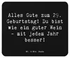 Mr. & Mrs. Panda Mousepad Spruch 29. Geburtstag Produktbild-Vorschau 1
