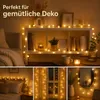 Guirlande lumineuse LED blanc chaud 6 m – 40 boules, à Voir les images du produit 3