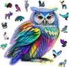 Puzzles en bois Wooden City Trendy Owl Voir les images du produit 3