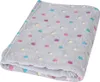 Decke 75x100 MILLY Grau mit Punkten Produktbild-Vorschau 1