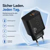 40W USB-C GaN Ladegerät mit 2m USB-C Ladekabel (20W) - Produktbild-Vorschau 4