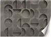 Vlies fototapete Moderne Formen 3D 150x105 cm Feeby Grau Produktbild-Vorschau 1