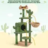 Yaheetech Kaktus Kratzbaum M, 135 cm hoch, Katzenbaum mit Produktbild-Vorschau 6