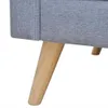 The Living Store Sofa Set 2-Sitzer und 3-Sitzer Stoff Produktbild-Vorschau 5