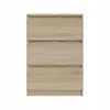 Kommode AVEN 50cm, Schrank 3 Schubladen, Sonoma-Eiche, Produktbild-Vorschau 4