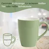 Kaffeetassen 4er Set aus Keramik 340ml, Teetassen in Produktbild-Vorschau 5
