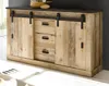 Büro Kommode "Stove" Used Wood Sideboard 162 x 91 cm Produktbild-Vorschau 1