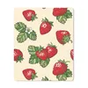 MuchoWow® Mauspad Mousepad Erdbeeren - Obst - Muster 19x23 Produktbild-Vorschau 1
