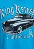 King Kerosin T-Shirt - California Greaser Blau XXL Produktbild-Vorschau 3