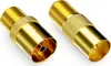 deleyCON SAT Adapter Set F-Stecker zum Antennenkabel Produktbild-Vorschau 1