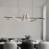 JDONG LED-Pendelleuchte, 100cm Schwarz Pendelleuchte, Produktbild-Vorschau 2