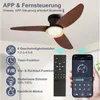 ventilatore da soffitto da 100 cm con illuminazione e Anteprima dell’immagine prodotto 3