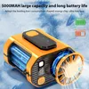 Přenosný ventilátor na opasek, 5000 mAh, dobíjecí, Náhled obrázku produktu 7