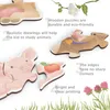 Vemkel Holzpuzzle "Bauernhoftiere" Produktbild-Vorschau 2