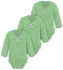normani 3er Pack Multipack Baby-Body Merino Wickelbody Produktbild-Vorschau 1