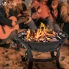 VOUNOT® Feuerschale mit Funkenschutz, Feuerkorb Feuerstelle Produktbild-Vorschau 5