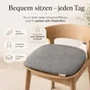 SILUK gemütliches Sitzkissen aus Filz 40cm x 40 cm - Produktbild-Vorschau 3