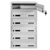 Systém poštových schránok 6-postbox GLM Euro Grey RAL 7035 Náhľad obrázku produktu 3