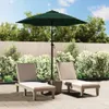 vidaXL Slnečník zelený 200 x 224 cm Hliník Náhľad obrázku produktu 2