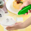 Mélangeur-mousseur électrique pour lait, vert Voir les images du produit 2