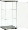A glass display cabinet with its door open, shown against a white background. Náhľad obrázku produktu