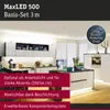 Paulmann MaxLED 500 LED-strip, warm wit, basisset Productafbeelding-voorbeeld 5