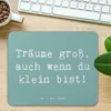 Mr. & Mrs. Panda Mousepad Spruch Alleine schlafen lernen - Produktbild-Vorschau 2
