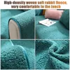(Grün, 90 * 90 cm) Sofabezug aus Samt, Sofaschutz, Produktbild-Vorschau 8