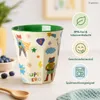 Kinderbecher Melamin 250ml Grün - bruchsicherer Trinkbecher Produktbild-Vorschau 7