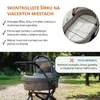 be4home oválna detská matrac do kolísky 70 x 37 cm, Náhľad obrázku produktu 5