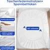 Aiibot Matratze 140x200 cm, orthopädische 7-Zonen Produktbild-Vorschau 8