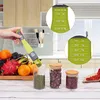 SAWAKE Luftdichte Vorratsgläser 10er-Set – Glasbehälter mit Produktbild-Vorschau 3