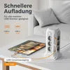 TESSAN 12 Fach Mehrfachsteckdose mit USB C Steckdosenleiste Produktbild-Vorschau 3