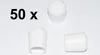 50 x Kappe für Rundrohr D=18 mm L=21 mm weiss PVC Produktbild-Vorschau 2