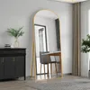 Großer Standspiegel mit gebogenem Fuß und Ständer, 180 x 80 Produktbild-Vorschau 6