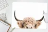 MuchoWow® Mauspad Mousepad Kuh - Hörner - Tiere - Natur Produktbild-Vorschau 5