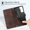 Hülle für Samsung Galaxy S21 FE Prägung Flip Leder Produktbild-Vorschau 7