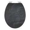SCHÜTTE WC Sitz BLACK STONE High Gloss mit MDF Holzkern, Produktbild-Vorschau 2