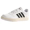 A white Adidas sneaker with black stripes and a cream sole is shown against a white background. Anteprima dell’immagine prodotto