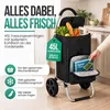 Avalo Einkaufstrolley mit Kühlfach - Zusammenklappbar - Produktbild-Vorschau 5