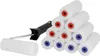 com-four® 13-teiliges Set Farbrollen mit Farbwanne, Produktbild-Vorschau 2