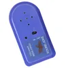A blue electronic device with a sticker on it. Anteprima dell’immagine prodotto