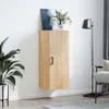vidaXL Nástěnná skříňka Sonoma Dub 34,5x34x90 cm Náhled obrázku produktu 3