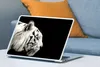 MuchoWow® Laptop Aufkleber Sticker Cover Tiger - Weiß - Produktbild-Vorschau 4